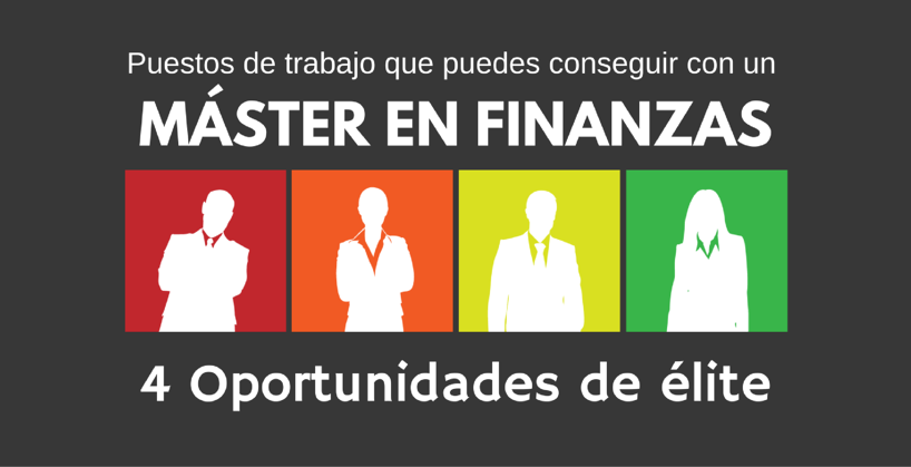Cómo encontrar empleo en el sector financiero tras el máster 1 4 puestos trabajos de un máster en finanzas | EUDE Business School